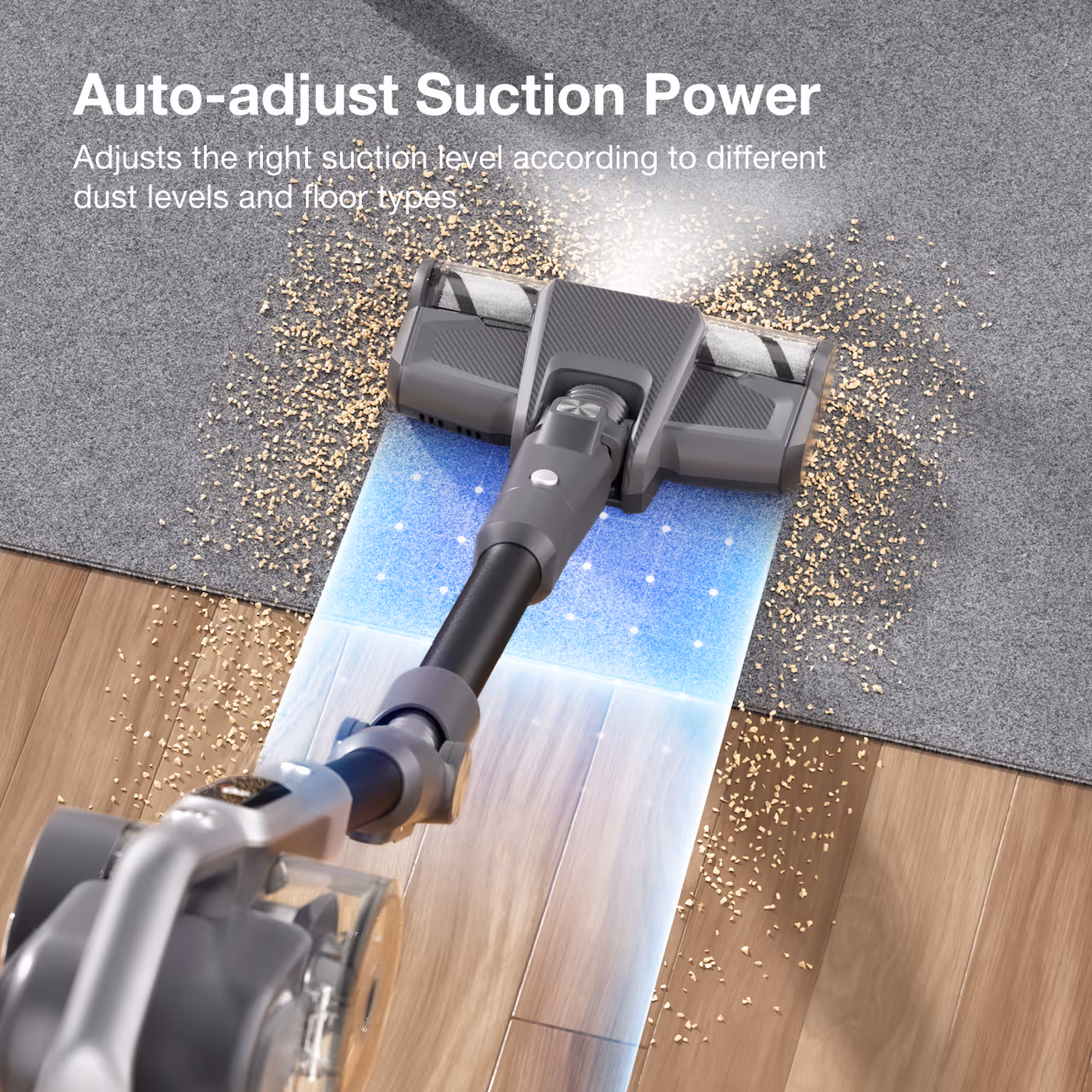550W power, 185 AW suction